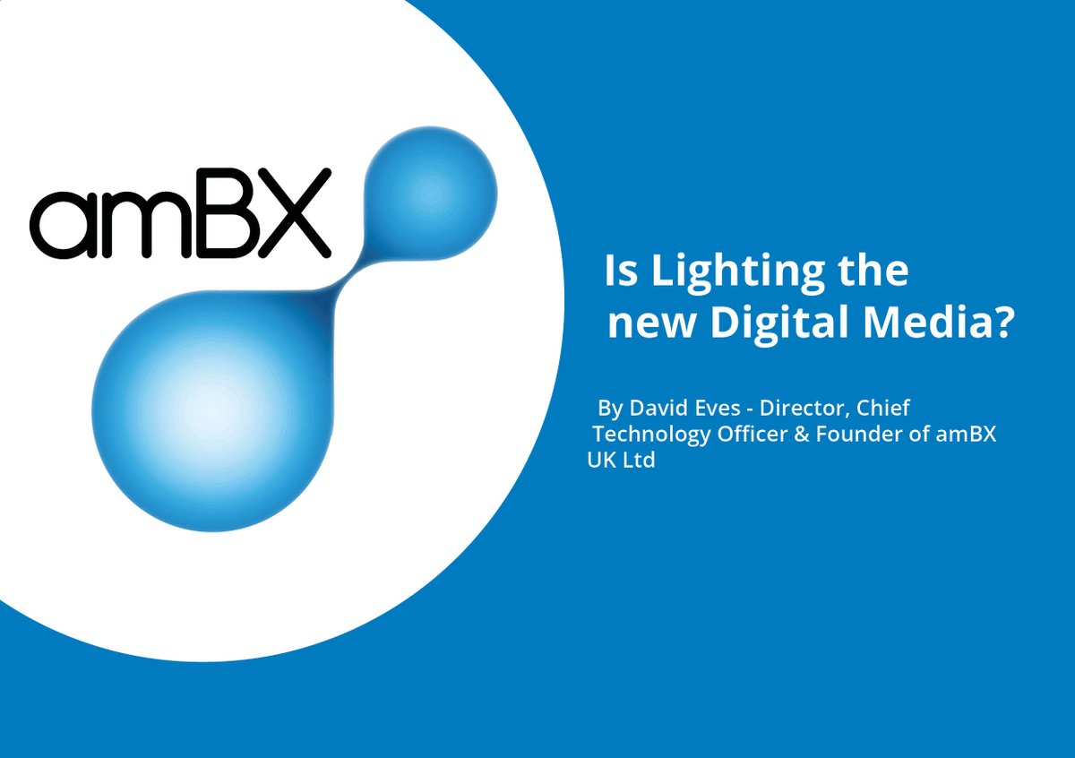 amBX tweet media