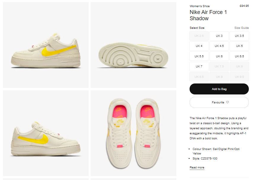 Nike Womens Air Force 