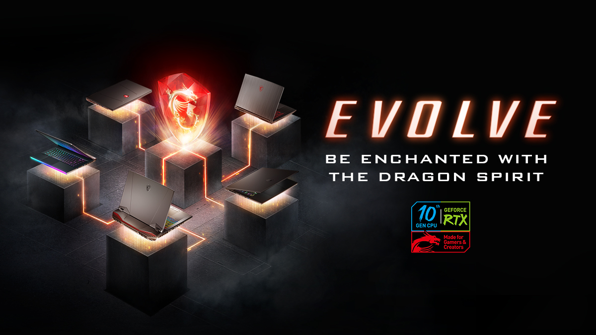 MSI_ES's tweet photo. Equipados con procesadores de  10ª Gen. Intel Core i9 que incrementan hasta un 50% el rendimiento y las últimas gráficas GeForce RTX, los nuevos portátiles Gaming MSI ya están aquí.

Prepárate para esta EVOLUCIÓN👇
https://t.co/RmWf9UXZYu

#MSI #Laptop #Evolve https://t.co/MVKwknLu6j