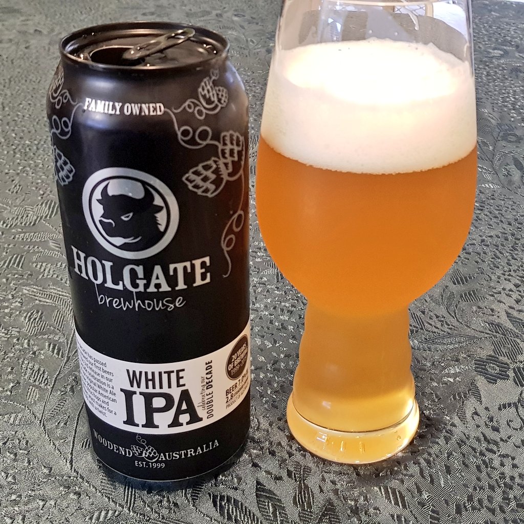 To commemorate 20 years since their first brew <a href="/holgatebeer/">Holgate Brewhouse</a> have blended the recipe for their original White Ale with the current trend of hop forward citrus IPA in this excellent White IPA.