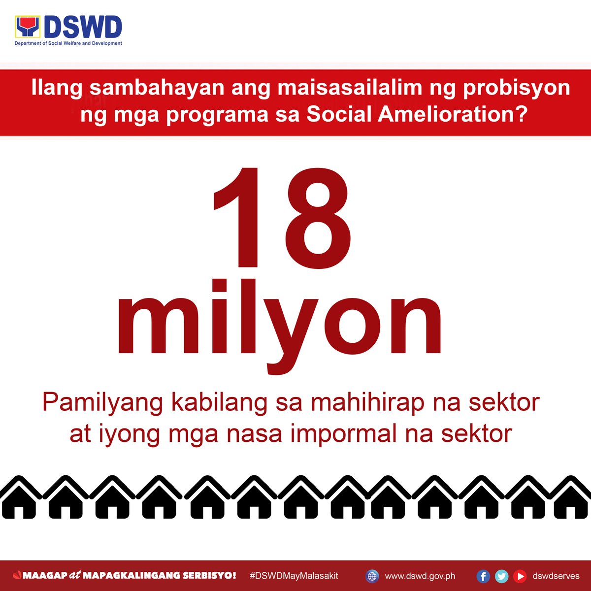 dswdserves's tweet photo. Narito ang ilang mahahalagang impormasyon ukol sa Social Amelioration Program ng DSWD. https://t.co/xOW51R8IJa