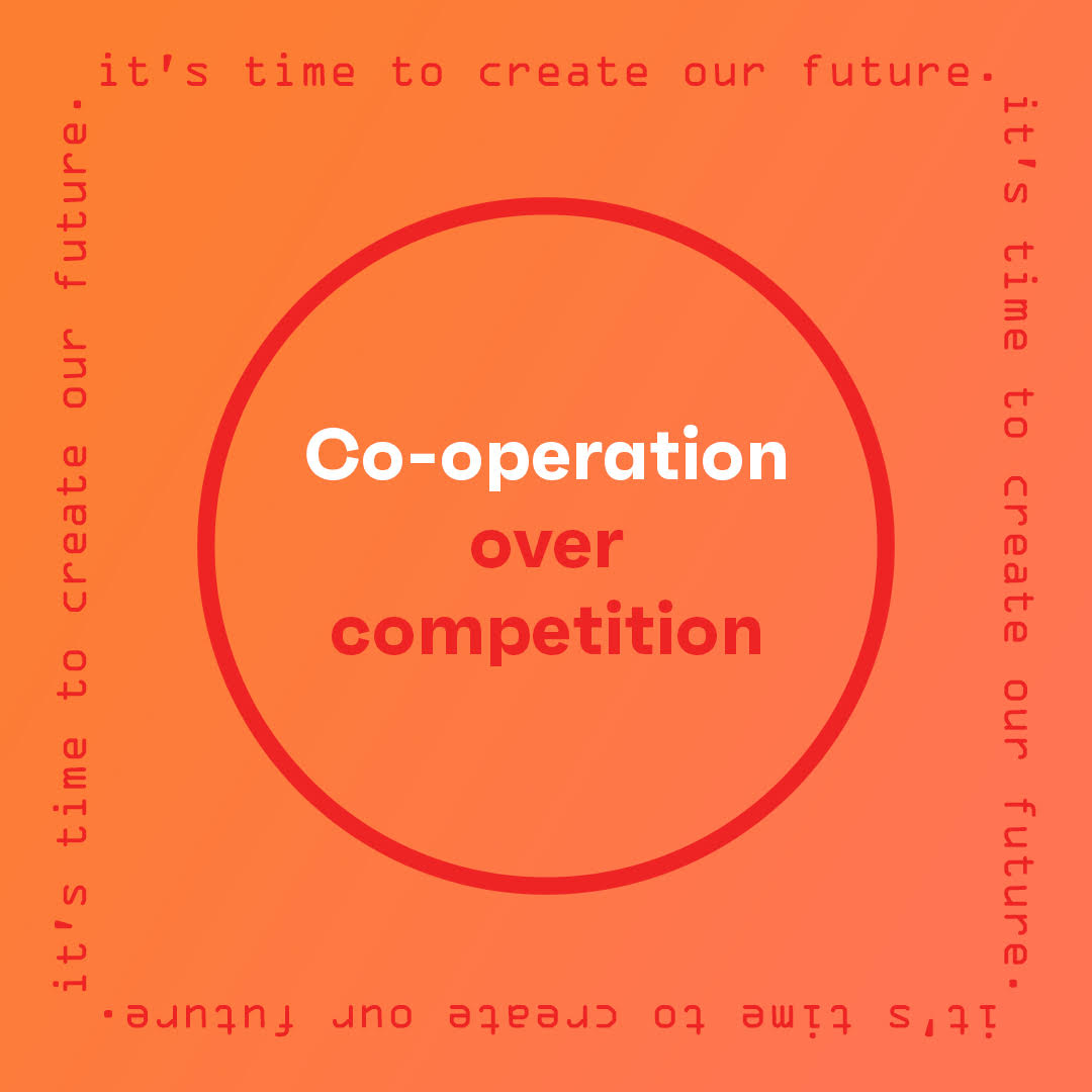 Thanks @lisaj_alton for this gem. 

“Time to create our future.”