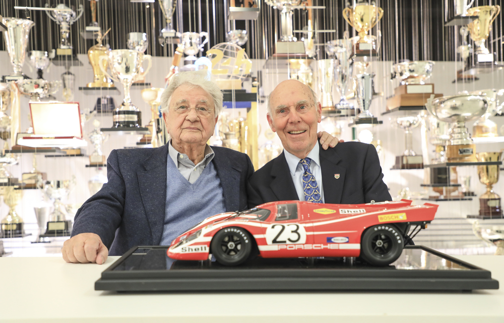 PorscheRaces's tweet photo. Richard Attwood, one of the most successful works drivers of #Porsche, celebrates his 80th birthday on 4 April 2020. 50 years ago, he achieved the first overall victory for Porsche at the @24hoursoflemans together with Hans Herrmann. Further information⬇️
https://t.co/igAjUOEUYl https://t.co/KXMn8SRDa6