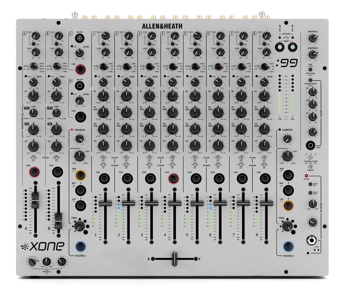 News von Allen &amp; Heath 
Da die Musikmesse leider ausfällt, gibt es aktuell nur noch die digitalen Produkt-Releases. XONE! Der neue XONE:99
Mega Features! Mehr darüber bit.ly/2ys3lTu #allen_heath #XONE #DJ