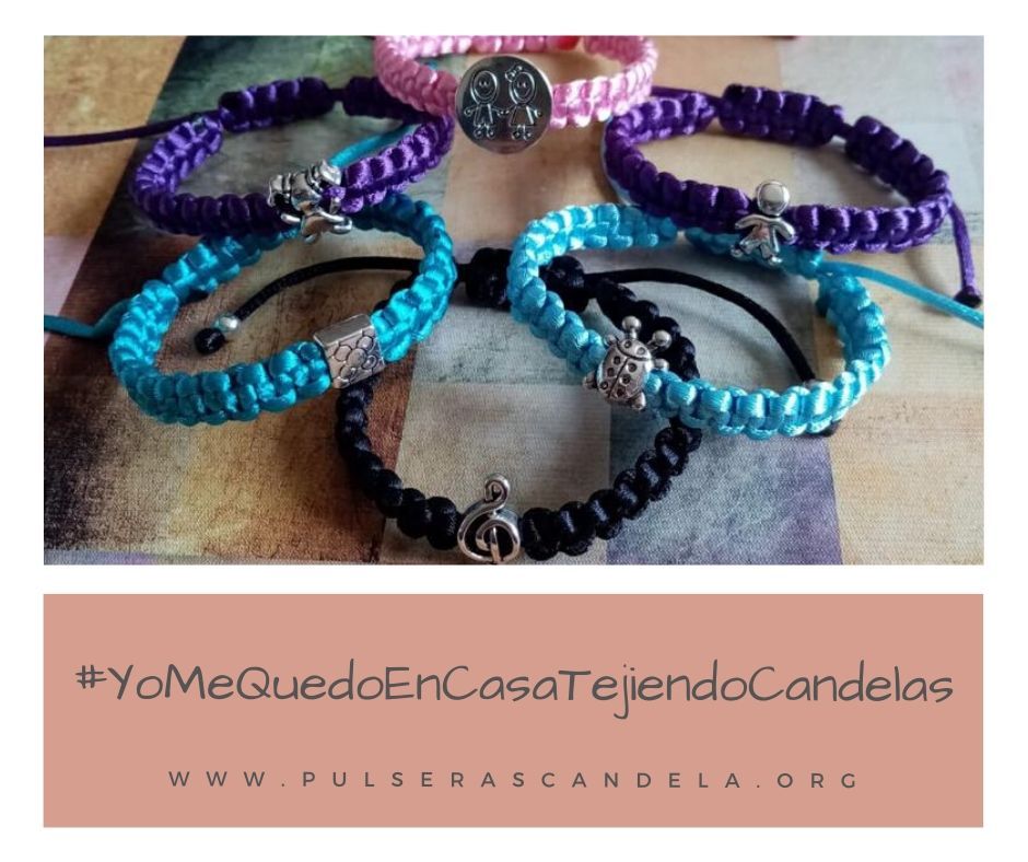 Asociación Candela on Twitter: "Gracias Mª José #GrupoCandeleroVinsValldoreix #YoMeQuedoEnCasaTejiendoCandelas #QuedateEnCasa #YoMeQuedoEnCasa #COVID19 #Coronavirus #TodoVaASalirBien #LaUnionHaceLaFuerza #PulserasCandela ...