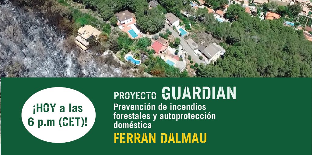 PauCostaF's tweet photo. #FireHomeSchool ✅ ¡HOY a las 6 p.m (CET) @ferrandalmau78 nos explica el proyecto @Guardian_UIA! 

🔗Aquí el enlace para verlo: https://t.co/SnLje0482w

¡Y ya tenemos el vídeo del último mini-webinar!👉 https://t.co/S64S34cdKl https://t.co/PcubsqpOyo