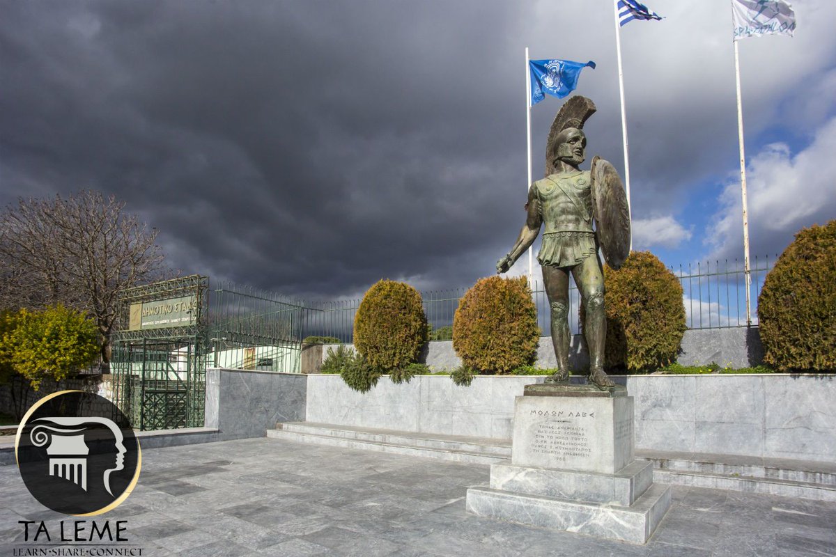 talemecom's tweet photo. #sparti #statue #city #town #peloponisos#visitgreece https://t.co/VkgztLzv6k