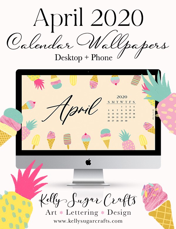 KellySugarCraft's tweet photo. April 2020 Wallpapers: Desktop and Phone https://t.co/GfI4HLbjqL https://t.co/1oBvfqWyq8