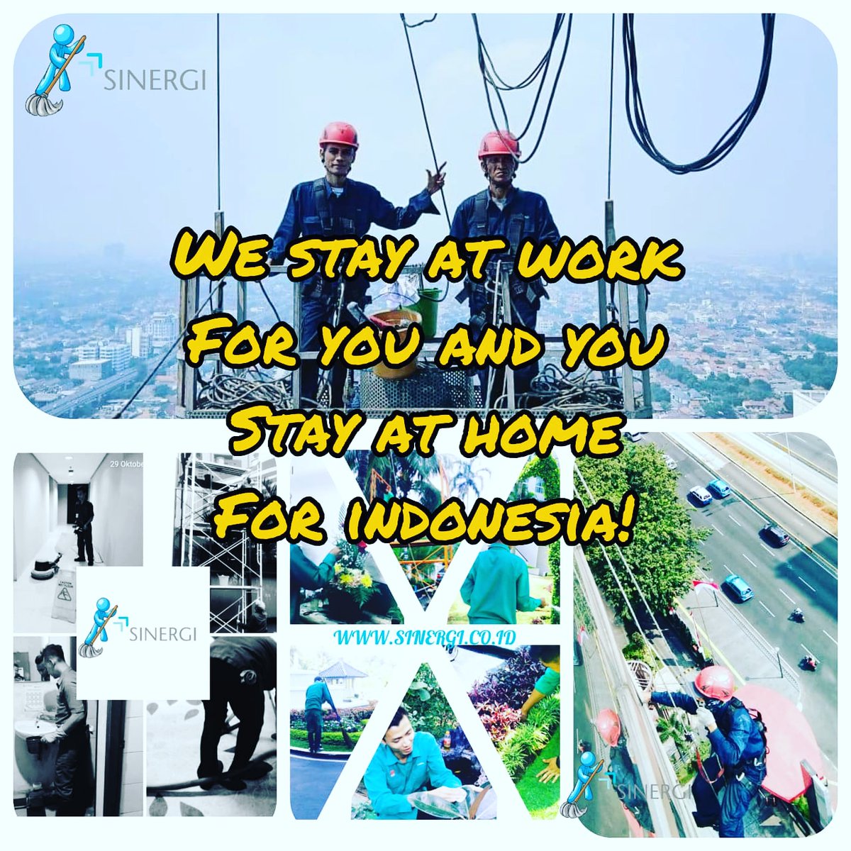 Sinergiintegra1's tweet photo. More Informations:

Website : https://t.co/QHgPEPwDGz
Email : info@sinergi.co.id
IG : sinergiintegraservices_id
FB : sinergi
Twitter : @sinergiintegra1
YouTube : PT.sinergi Integra Services

#cleaningservices #cleaningservicesurabaya
#cleaningservicejakarta 
#cleaningtips https://t.co/YVUShApAgS
