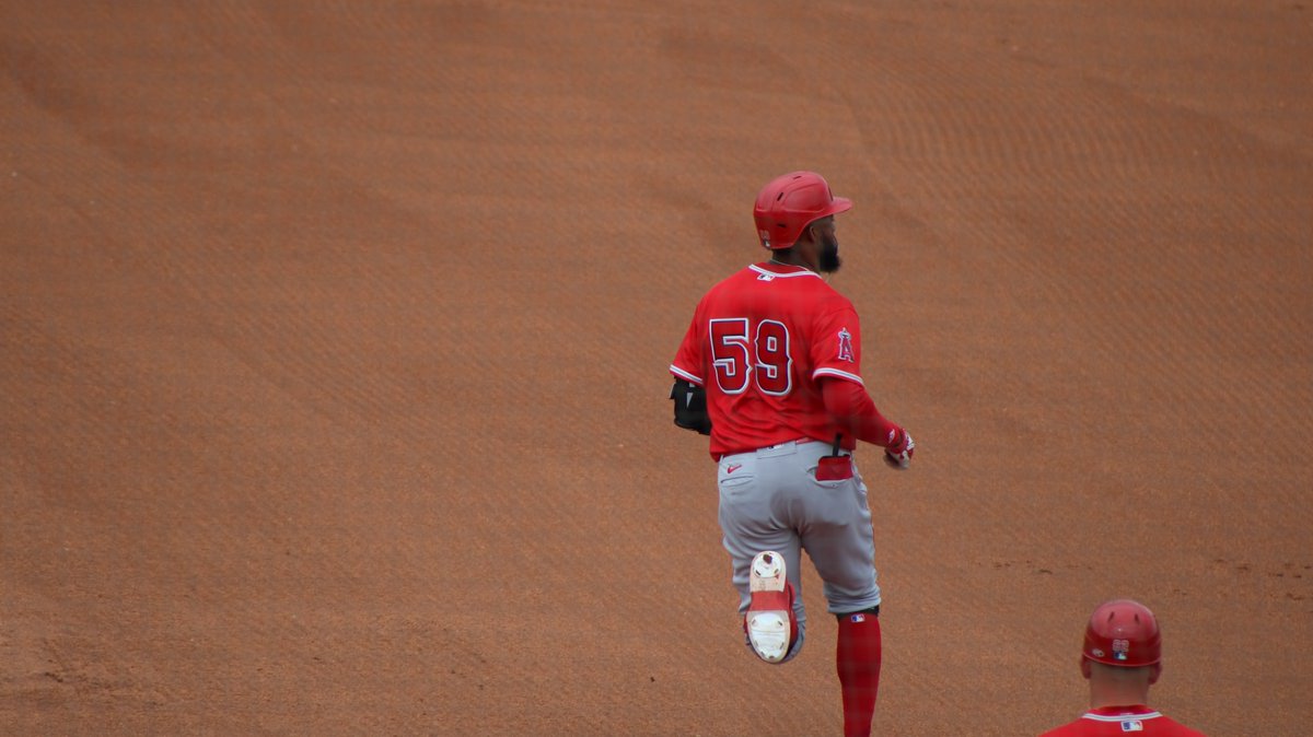 Shohei Ohtani, Dylan Bundy and two pictures of Angels #1 prospect Jo Adell  #Angels 3-10-20