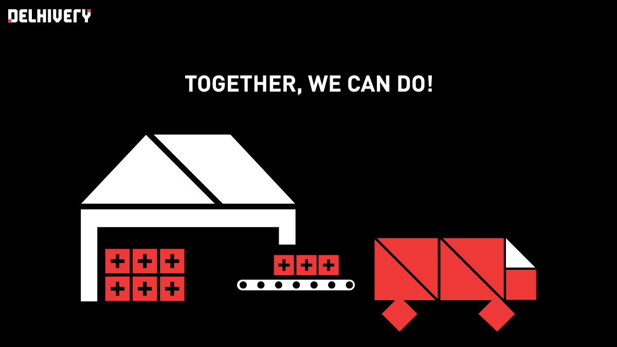 delhivery's tweet photo. #Delhivery stands ready to ship essential medical and food supplies across 18000+ pin codes in India, during these unprecedented times of COVID-19. Connect with us on business.collaboration@delhivery.com
.
.
#Freight #LTL #FTL #SupplyChain #Transportation #EssentialServices https://t.co/xODcGDSeFS