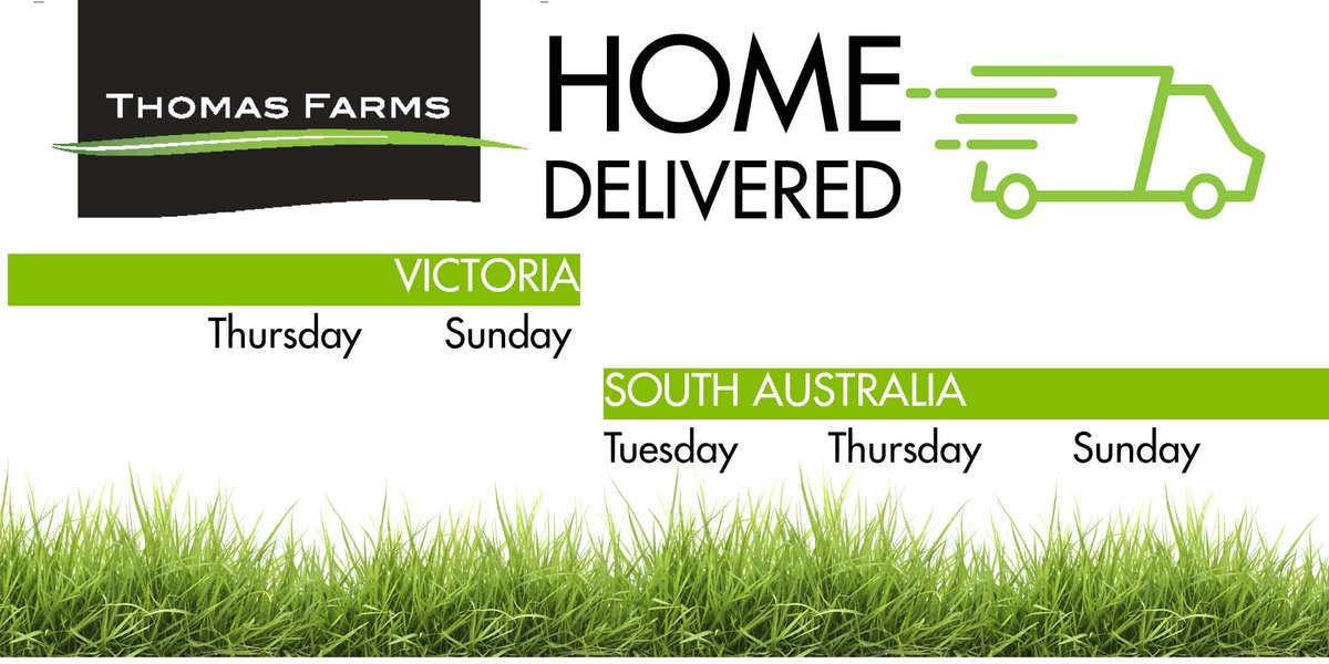 thomasfarms_au's tweet photo. Fresh, Australian Meat and Produce delivered to your door.
Simple.
#ThomasFarms #AustralianProdude #Meat #Seafood https://t.co/DgOGN6apix