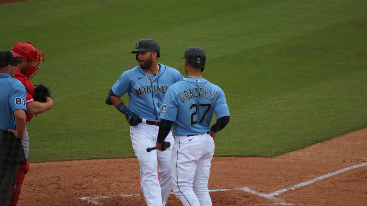 Logan Gilbert, Jose Marmolejos and Carlos Gonzalez, Dee Gordon, Jared Kelenic  #Mariners 3-10-20