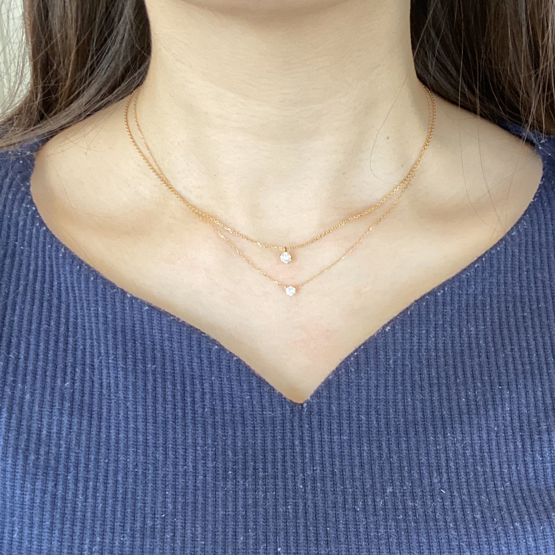 OREFICE K18/Ptキャサリンネックレス 【公式通販】