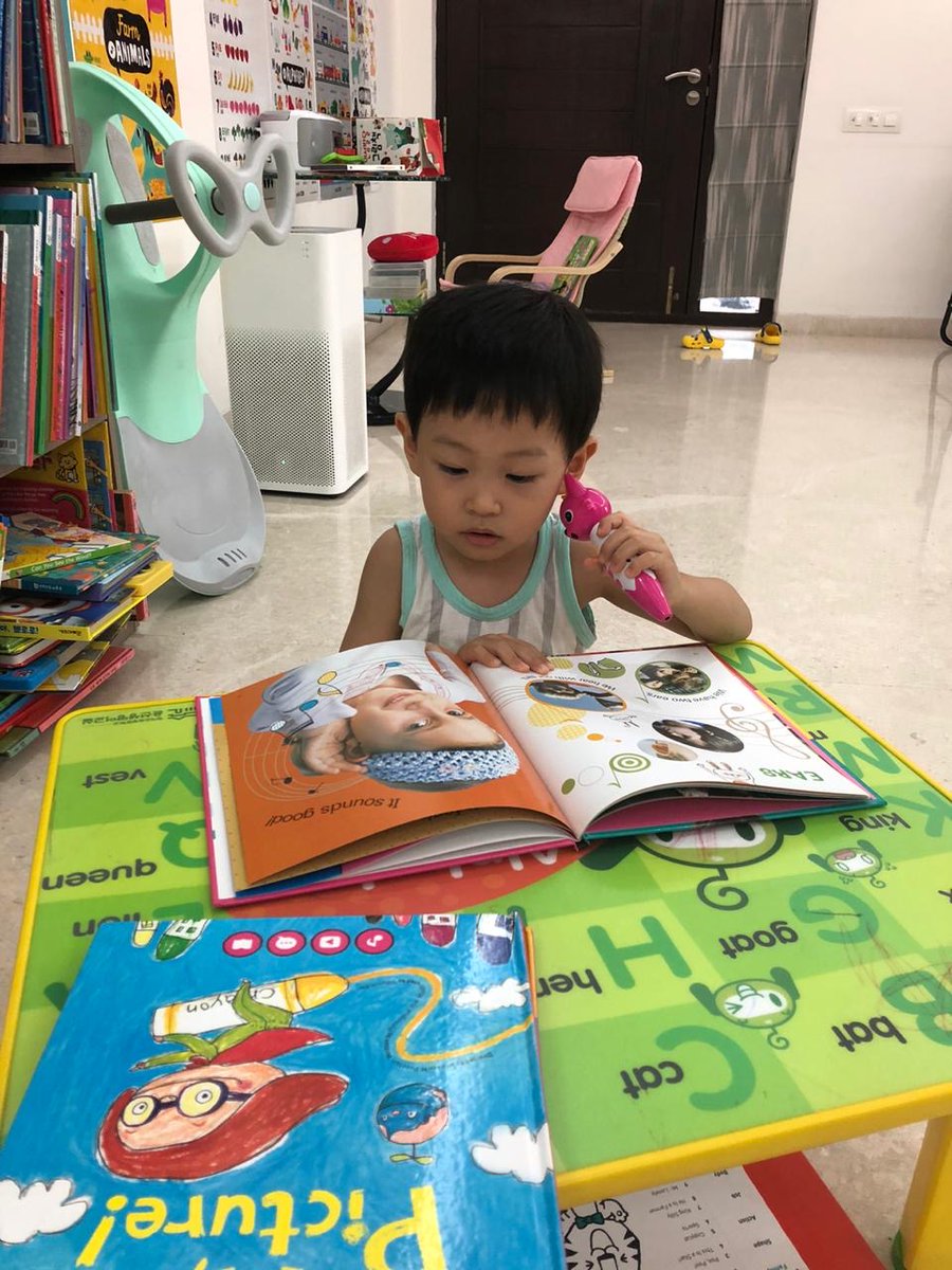NYA_HYD's tweet photo. Geon is keeping busy by working on his pre-writing skills assignment. Not only our teachers are working from home all day long, our students and parents are putting in equal efforts to keep #NYARemoteLearning going. https://t.co/ricyaWprB7