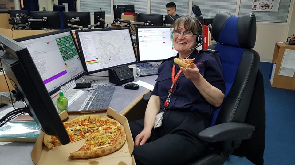 Yesterday Christina in <a href="/DWFireControl/">DWFireControl</a> hit her 40 year mark working with the fire service! What an achievement and dedication to the service.  Thanks Tina, we hope you marked the occasion with a nice treat after work!! 🍕🧁 🚒🚨 #Herosinheadsets #firecontrol #fourtyyears
