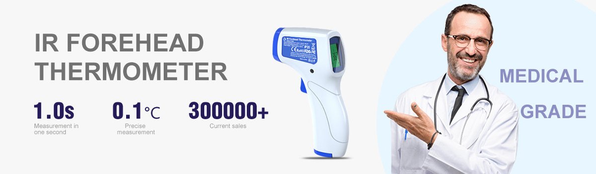 Anitaxuu's tweet photo. Non-Contact Digital Infrared Thermometer:
140*86*39mm(5.5*3.4*1.5"). 32 set memories
Automatic power-off: 10s. Measurement Distance: 3~5cm (1.2~2")
#Factoryprice #hashtag #infraredhashtag #thermometerhashtag #temperature #Infraredthermometer https://t.co/vvhfxg2zKi