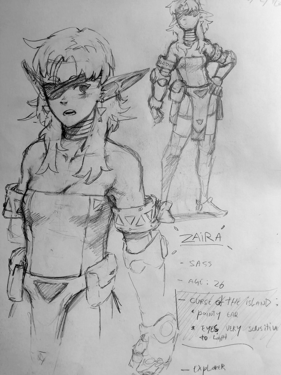 #conceptart #originalcharacter #sketchdump 