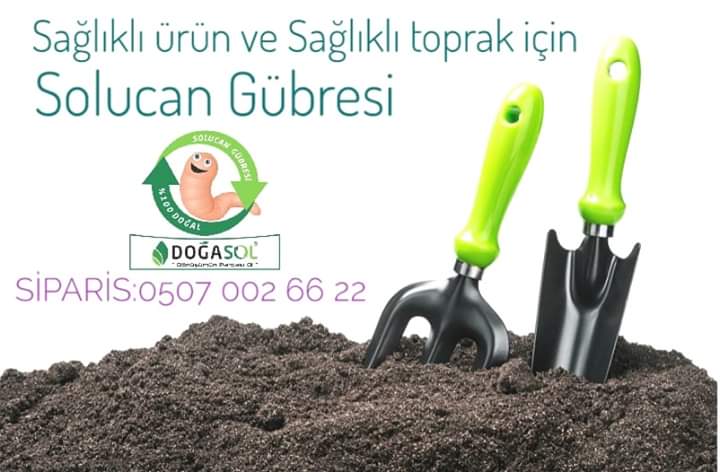 sağlıklı beslenme için, sağlıklı toprak gerekli. Organik gübre ile doğal ürün yetiştirmek için en iyi çözüm solucan gübresidir.