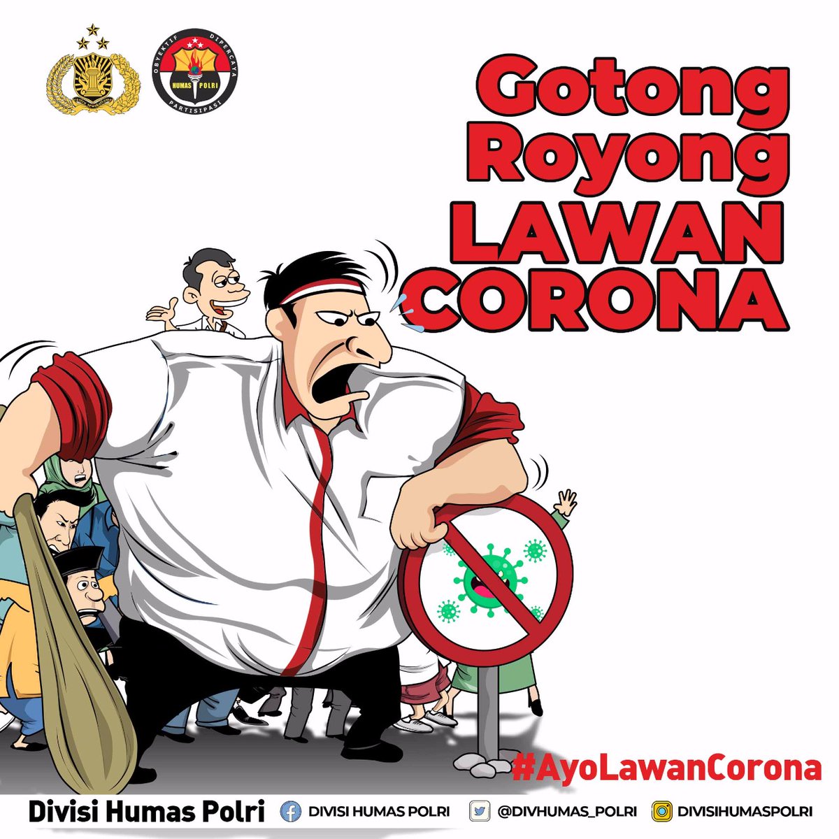 BangsaMenjaga's tweet photo. Setelah Presiden menerbitkan Keppres Darurat Corona dan PP No 21 tahun 2020 tentang Pembatasan Sosial Berskala Besar (PSBB), Kapolri keluarkan 8 perintah untuk personilnya.
#OptimisCegahCovid19 https://t.co/l0LC5vxVIS