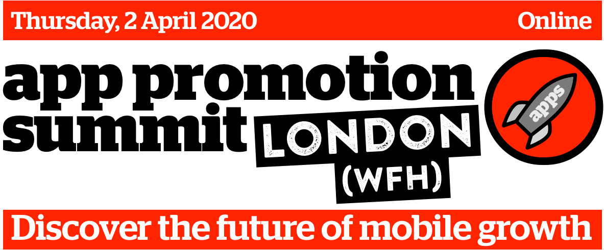 Good morning / evening :-)

Grab your coffee mug and log in
the App Promotion Summit WFH 

bit.ly/3dJoyIG

The agenda - 

bit.ly/3bJoZkj

The speakers - 

bit.ly/2UTnnxM

We’ll begin in 8 minutes.

#APSLONDONWFH