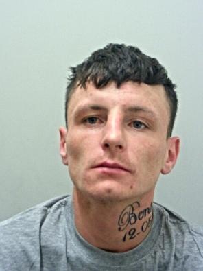 LancsPolice's tweet photo. A man's been jailed after spitting at police officers while claiming he had Coronavirus https://t.co/WU7KU83dD3 https://t.co/yql2AJ6K88