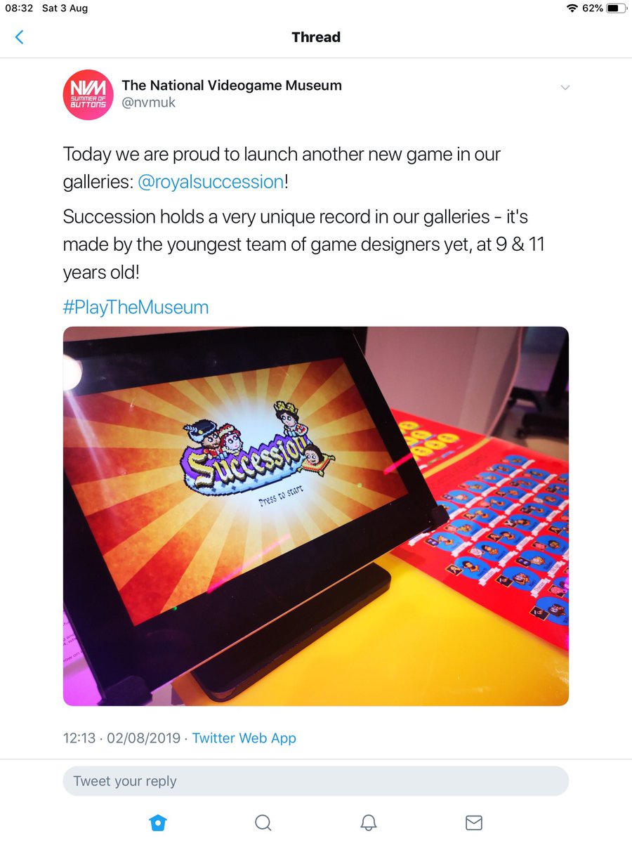 royalsuccession's tweet photo. We’ve  #justdonated to Save the National Videogame Museum (UK) campaign. Donate on @justgiving and support this great cause https://t.co/uTJh6HJsgx Please don’t close!!!! @nvmuk 😢🥺😢 https://t.co/RCZQkNZpgI