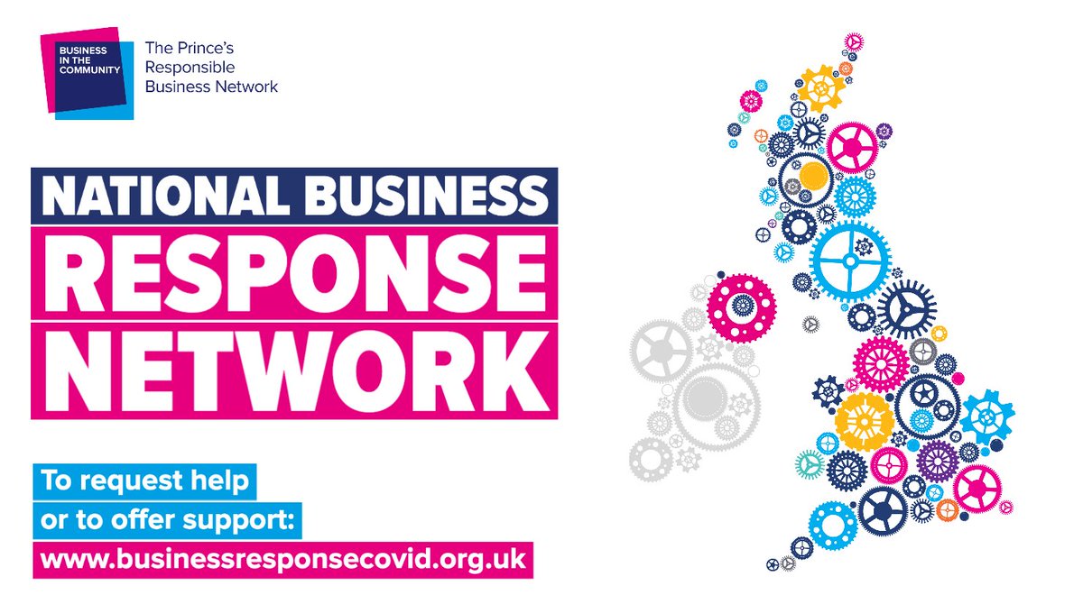 1/2 We've launched the National Business Response Network today so business can meet urgent community needs.  If you can offer ⭐professional support, ⭐lend/donate resources or ⭐logistics then here's your way to help the #coronavirus response.  bit.ly/2UxIsyQ