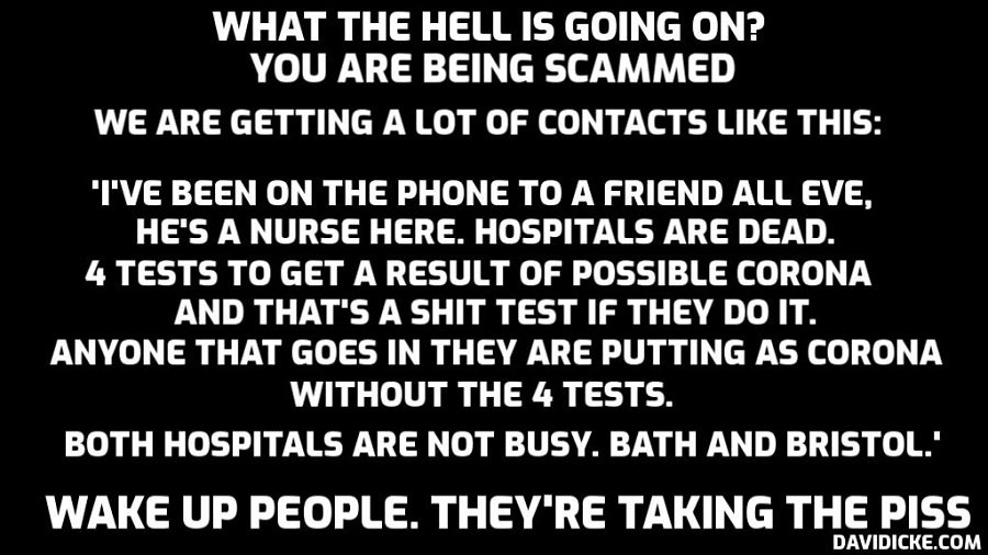 davidicke's tweet photo. How long are you going to take this crap before self-respect kicks in? https://t.co/L1NZEkuWVT