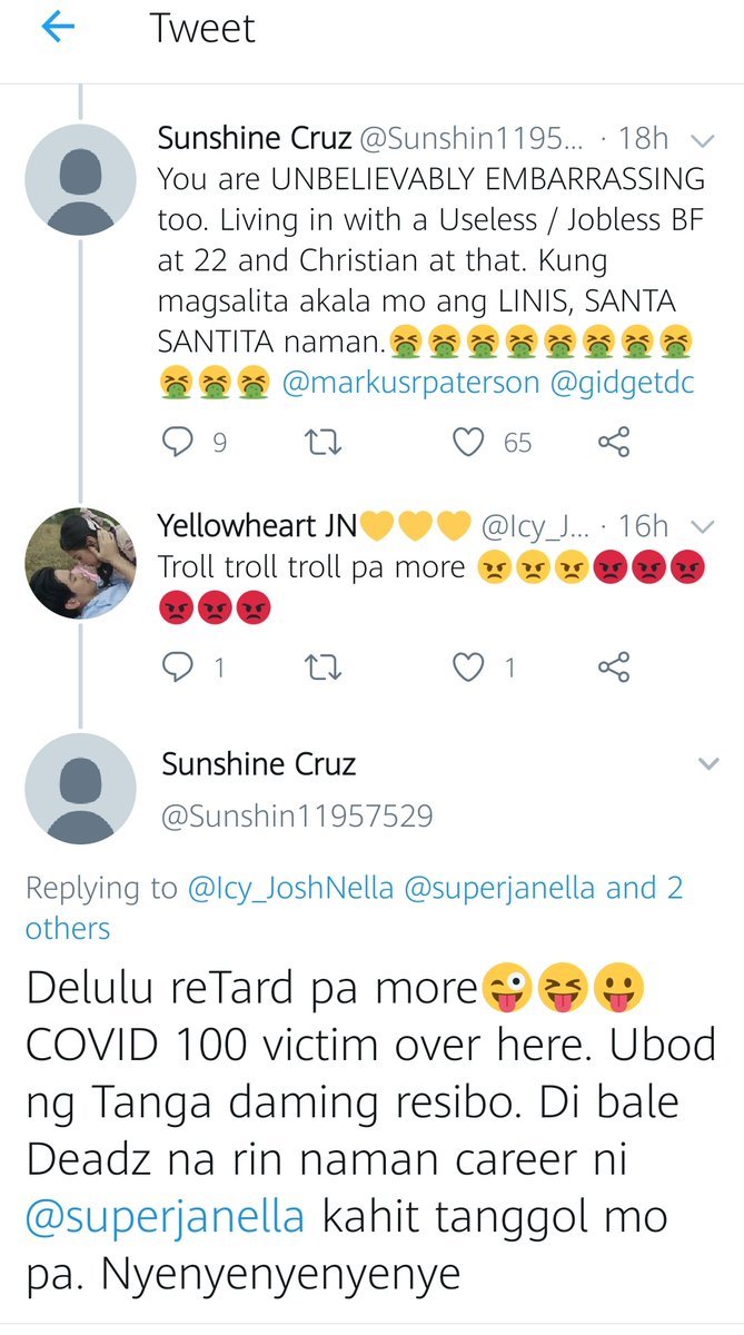 Icyyyythine's tweet photo. Pakireport mga din ito sumosobra na! Fan to nung isa kaya sya ganyan! https://t.co/7rhFlDqB19