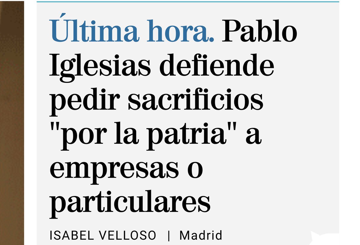 El patriotismo bien entendido empieza por uno mismo.