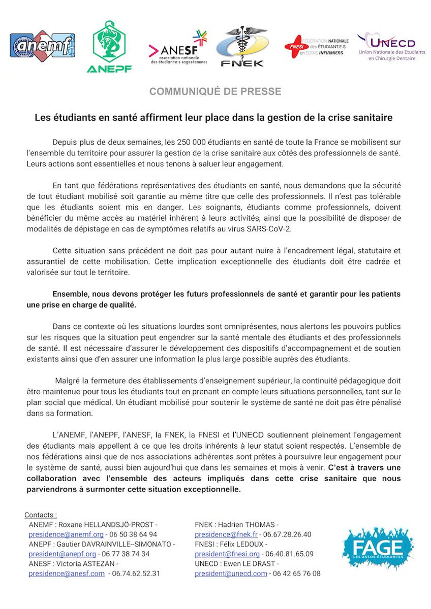 ANEPF Pharmacie tweet media