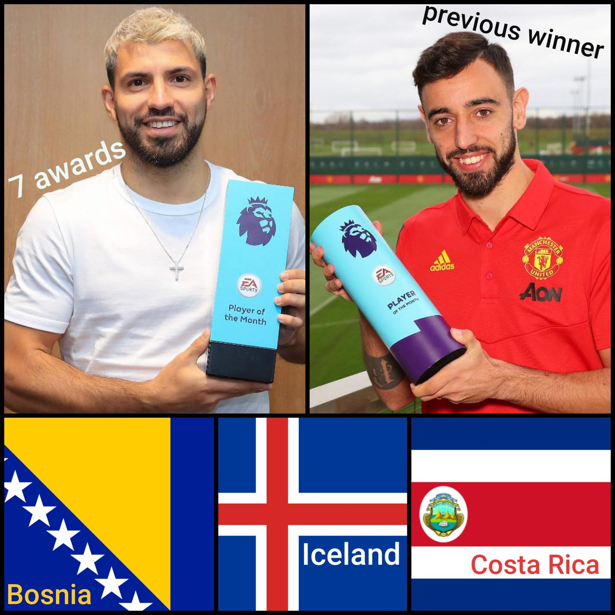 pod_quiz's tweet image. ⚽️QuizQuestion⚽️
@aguerosergiokun has won #PremierLeague player of the month a record 7 times ... but can you name the only winners from:
A) Bosnia &amp;amp; Herzegovina🇧🇦 ?
B) Iceland🇮🇸 ?
C) Costa Rica🇨🇷 ?
🤔⚽️
open.spotify.com/show/138kkMZBE…