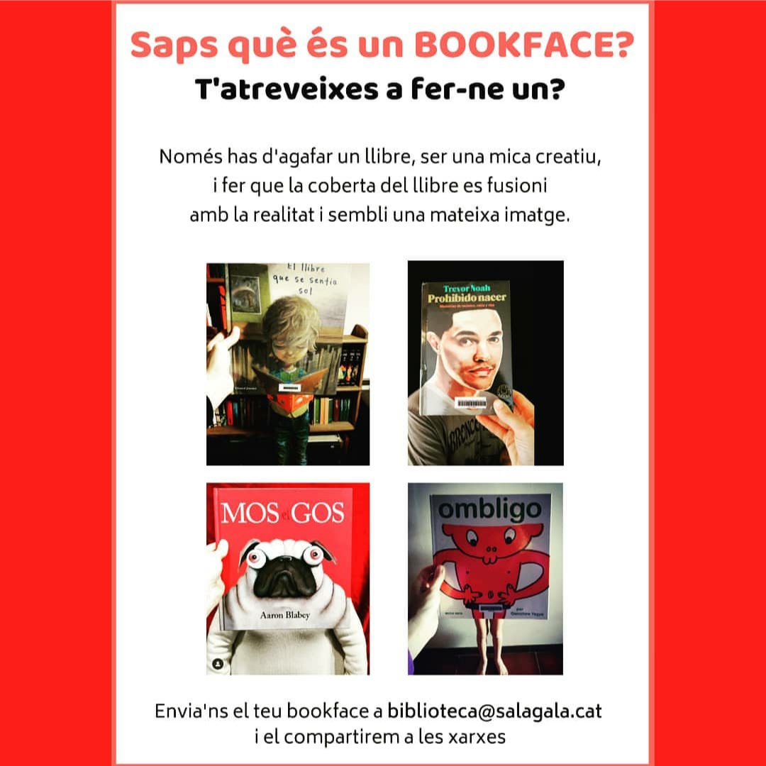 CassaJove's tweet photo. 💡T'agrada la lectura i tens una ment creativa? Amb aquesta proposta de la @bibliotecacassa pots ajuntar aquestes dues virtuts i fer el teu BookFace.

T'animes a fer-ne un?

#bookface
#CassàJove https://t.co/KtcMLJjDxv