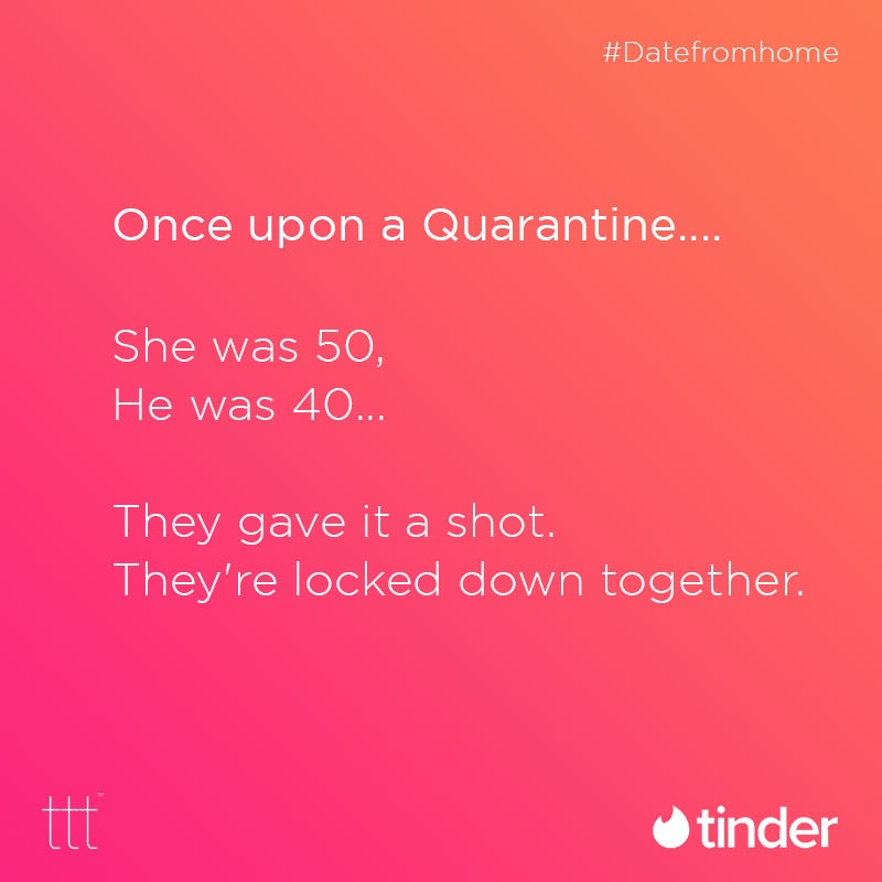 Strobe_Works's tweet photo. @terriblytiny @Tinder_India Take a look at our take on the #SwipeStories campaign! #QuarantineEdition @terriblytiny @Tinder_India https://t.co/GuQ5g0bx3x