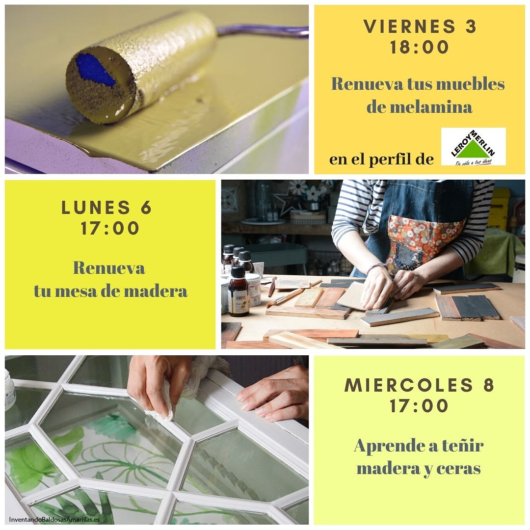 Sacad la libreta que nos vamos de DIRECTOS!!! Comienza la gira! Mañana en el perfil de Instagram de <a href="/leroymerlin_es/">leroymerlin_es</a> 
#MilPlanesJuntos #EmbajadoraLeroyMerlin