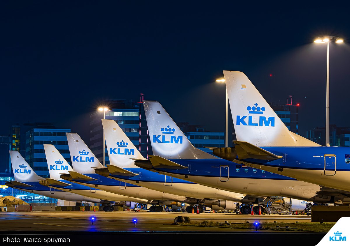KLM tweet media