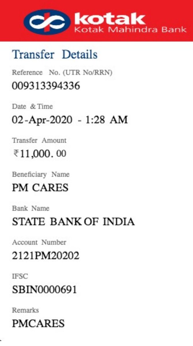 nitinjoshi85's tweet photo. @narendramodi #IndiansInUSA Do your bit. #PMCares #PMCaresFund #PMReliefFund @narendramodi We shall overcome this crisis together 🙏 https://t.co/iN18ntFlH6