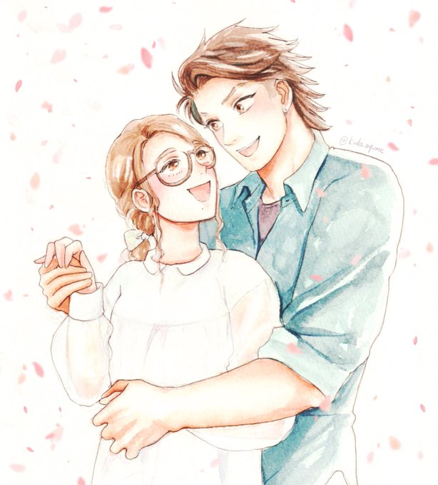「couple open mouth」 illustration images(Latest)｜20pages