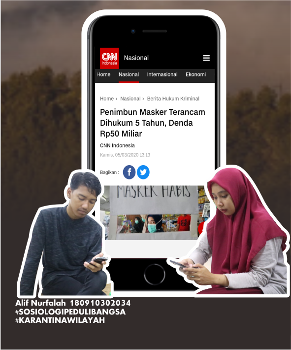 sleepyheadwkwkk's tweet photo. yang mau miskin silahkan

#karantinawilayah
#sosiologipedulibangsa
#dirumahaja https://t.co/xfMe5pome5