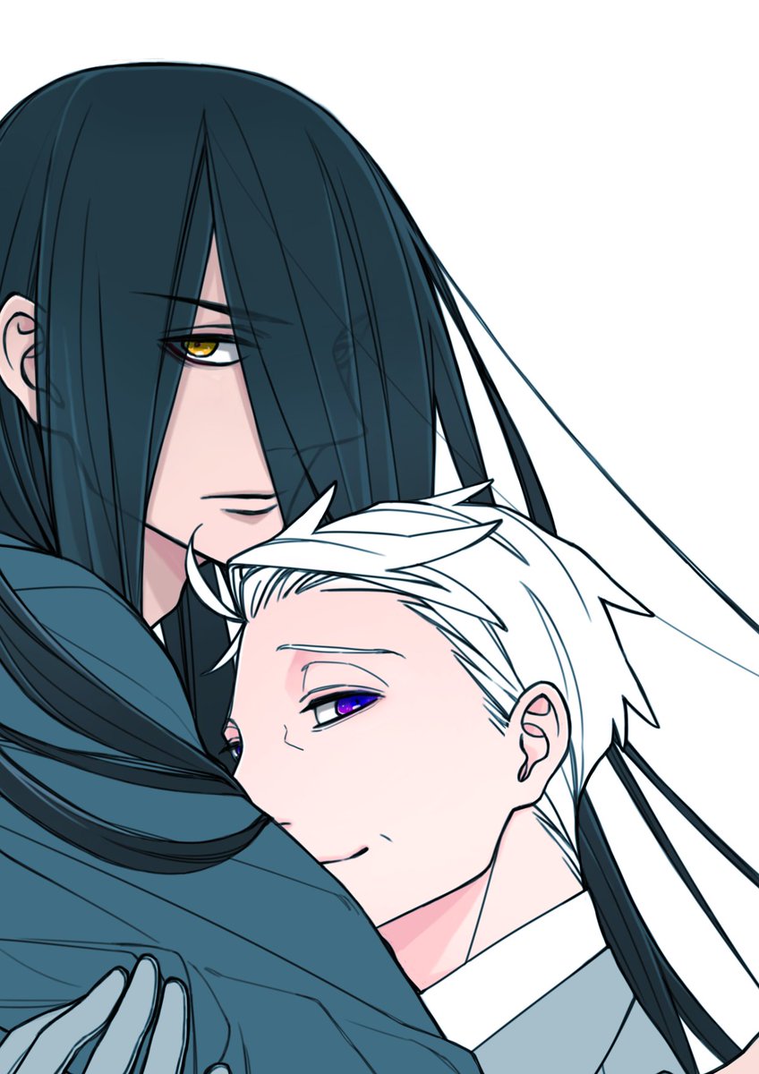 今までの人型カヴォは全て長髪でした?

Until now all human Cavo had long hair? 