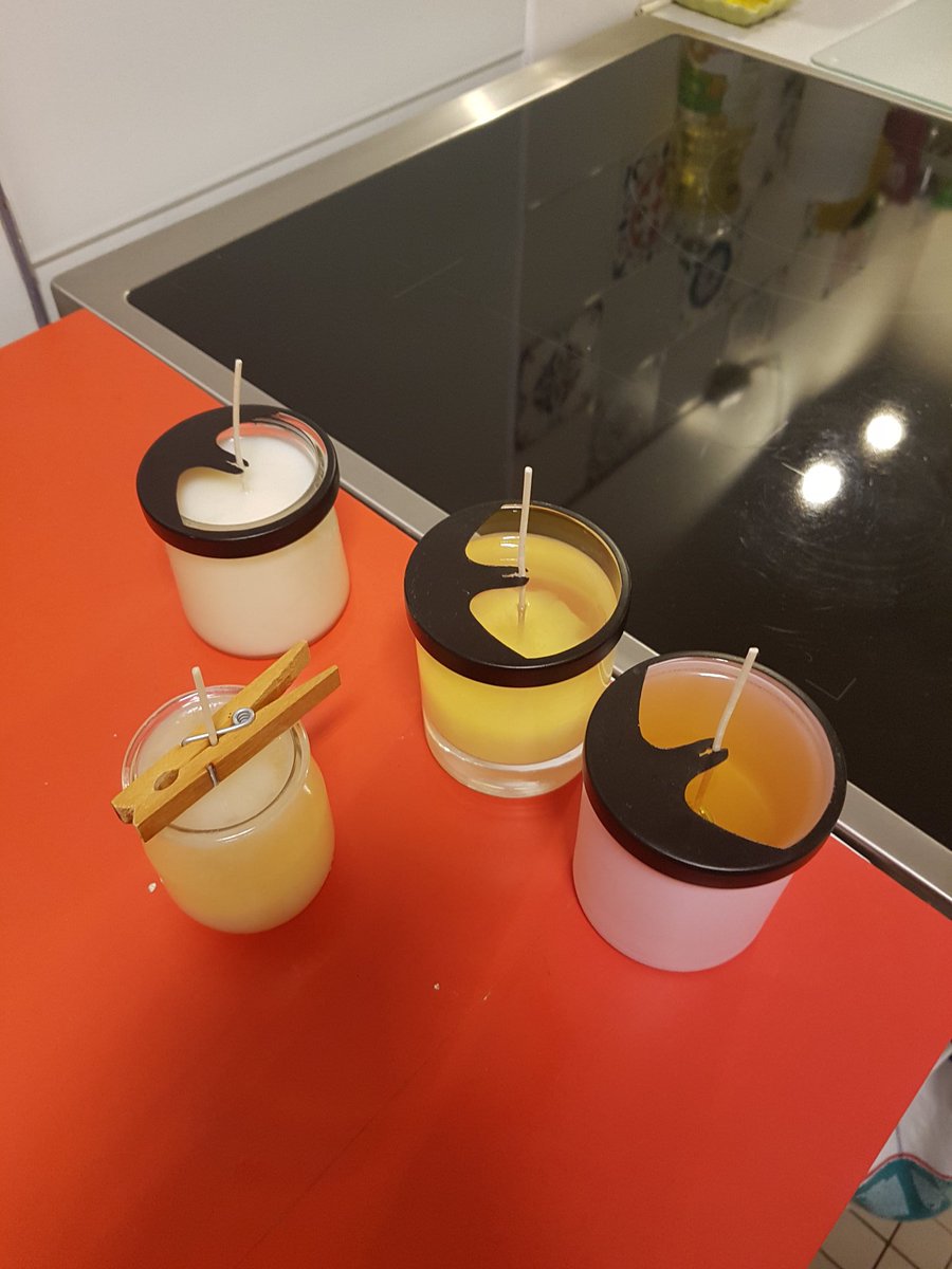 brexpatinparis's tweet image. Made scented candles, currently burning lots during lock down #funhobbies #francelockdown #scentedcandles