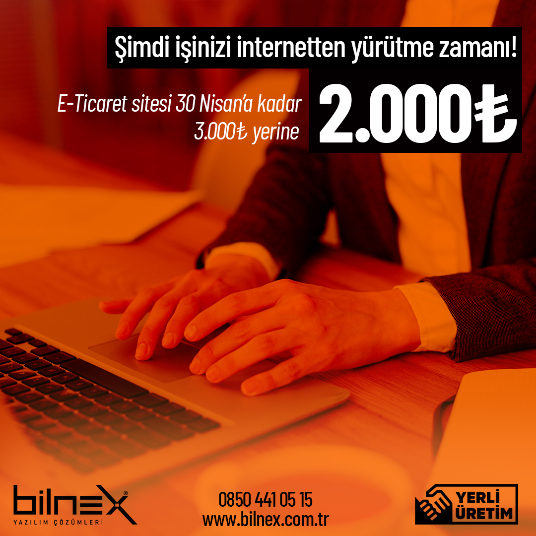 bilnexyazilim's tweet photo. #bilnex #eticaret #eticaretsitesi #onlinesatis #onlinesatış #internettensatış https://t.co/rGata5TxHT