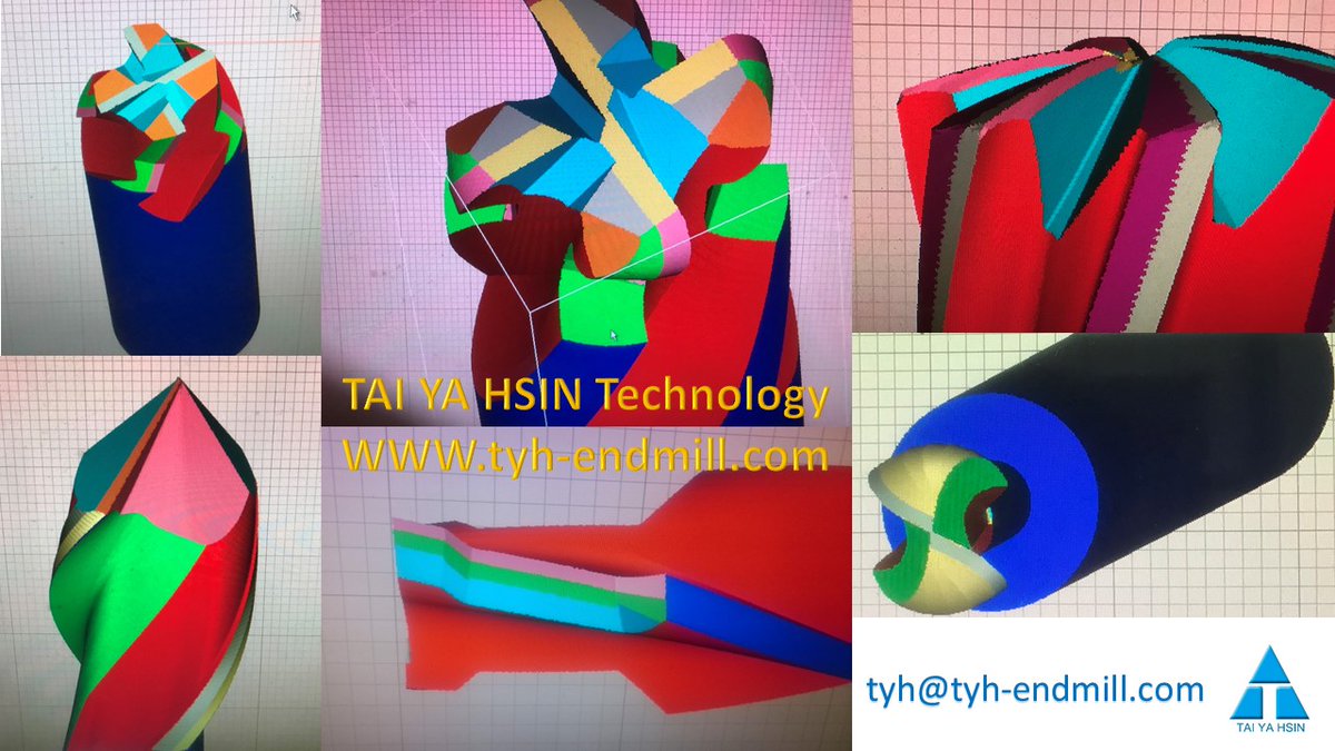 taiyahsin's tweet photo. The more forming cutter and carbide end mills 100% design and produce in TAIWAN. Know more please mail to tyh@thy-endmill.com😀 https://t.co/154dyx5oYT
