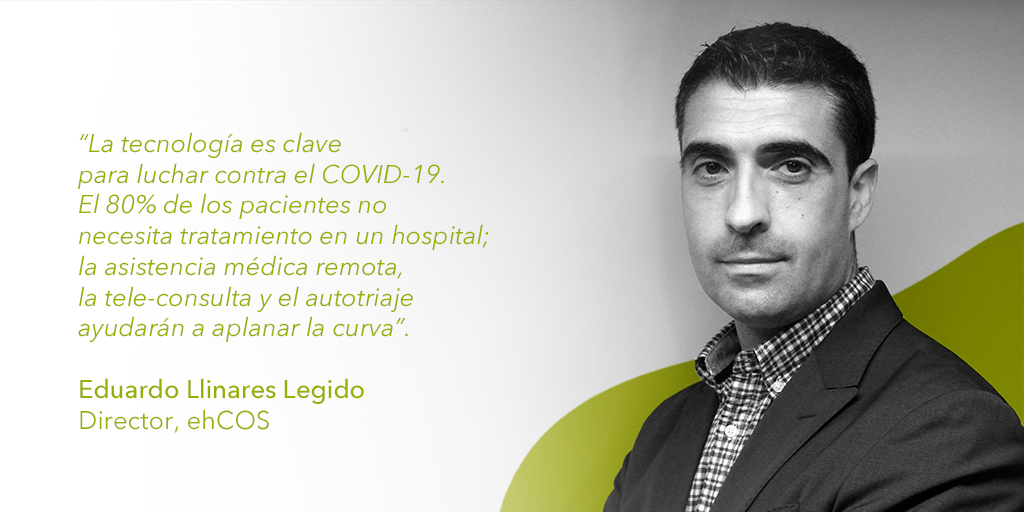 NTTDataSpain's tweet photo. La #asistencia remota y el auto-triaje son claves para frenar la propagación del #COVID-19 y aplanar la curva en esta crisis, además de ayudar a proteger a nuestros profesionales sanitarios. Más detalle en #everisblog, https://t.co/5YOfUPu3NF https://t.co/hfSwhhLZi5