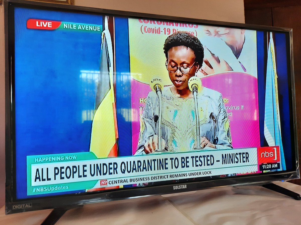 In case you missed Hon.  @JaneRuth_Aceng's address on Uganda's comprehensive response to  #COVID19UG, here are the highlights;