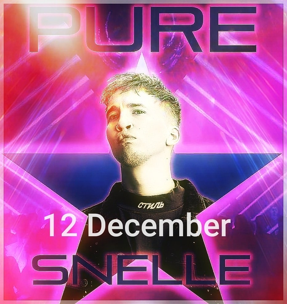 PUREMestreech's tweet photo. 12 december nieuwe datum van PURE. 
Met "Snelle" https://t.co/jQYb0aPayP