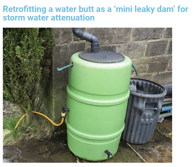 slowtheflow_UK's tweet photo. Are you adopting any small scale SuDS scheme at home while you are off work or school?
Maybe you are putting a green roof on a garden shed, planting up new planters, utilising a water butt or laying grass?

Want inspiration? https://t.co/6GZamxLomQ or tell us what you have done. https://t.co/x83h0aRWhl
