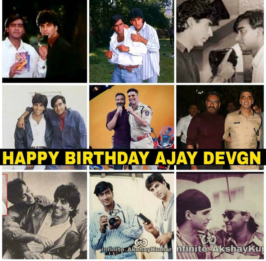 Wish u a very very happy birthday Ajay devgn sir..... 