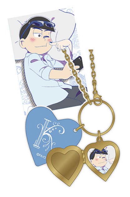 おそ松さん 一松 匂わせ SNS ロケットチャーム ポストカード付き 買取｠おそ松さん S・N・S 匂わせ 松 ロケットチャーム ポストカード